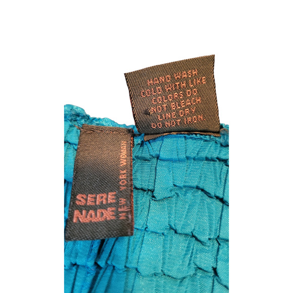 LOT OF 2 Serenade New York Woman Metallic Crepe Tank Top Sleeveless Top Size X - Picture 7 of 13